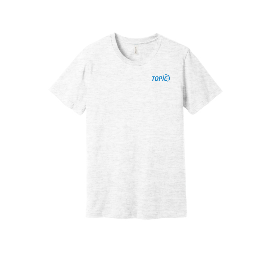BELLA+CANVAS® Unisex Jersey Short Sleeve Tee   Left Chest Print