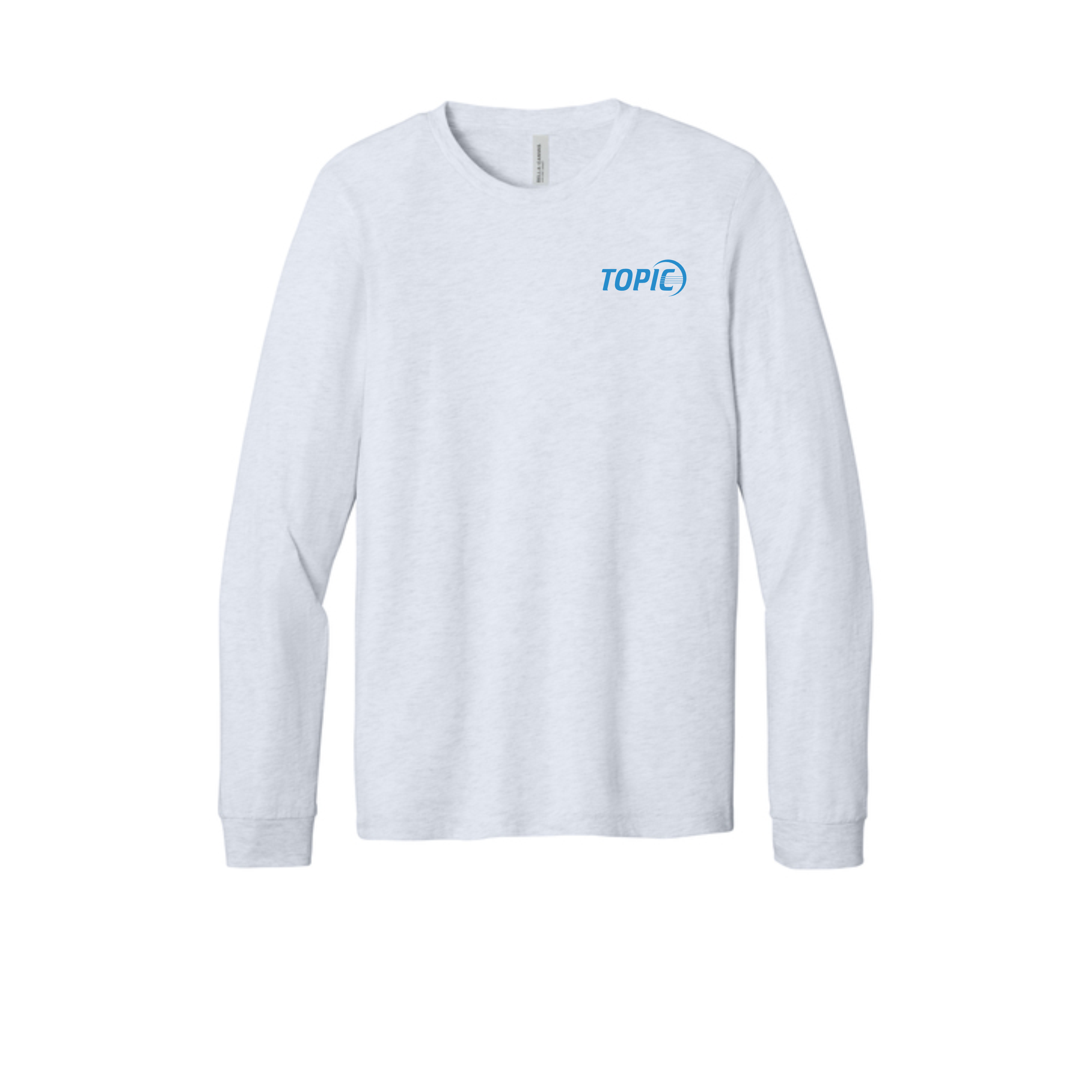BELLA+CANVAS® Unisex Jersey Long Sleeve Tee Left Chest Print