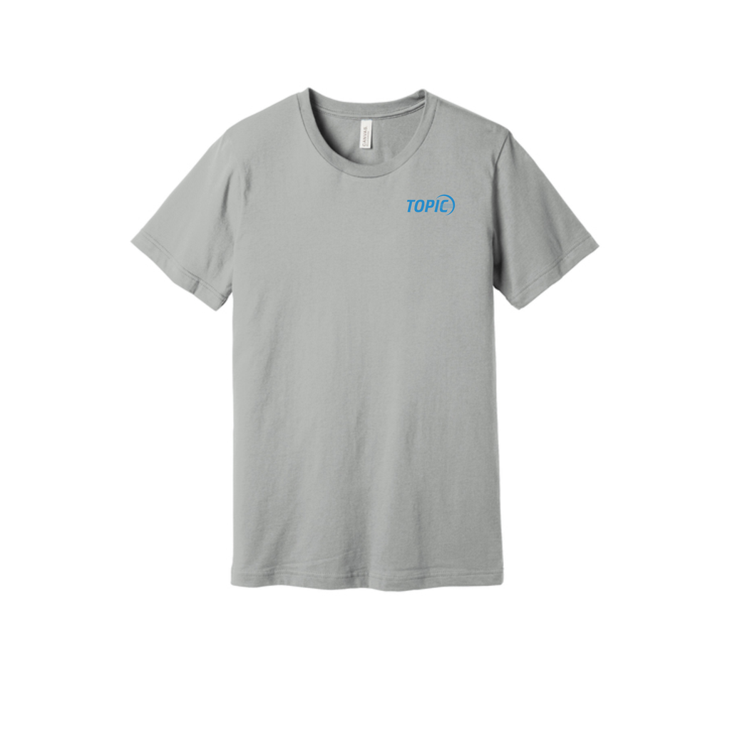 BELLA+CANVAS® Unisex Jersey Short Sleeve Tee   Left Chest Print