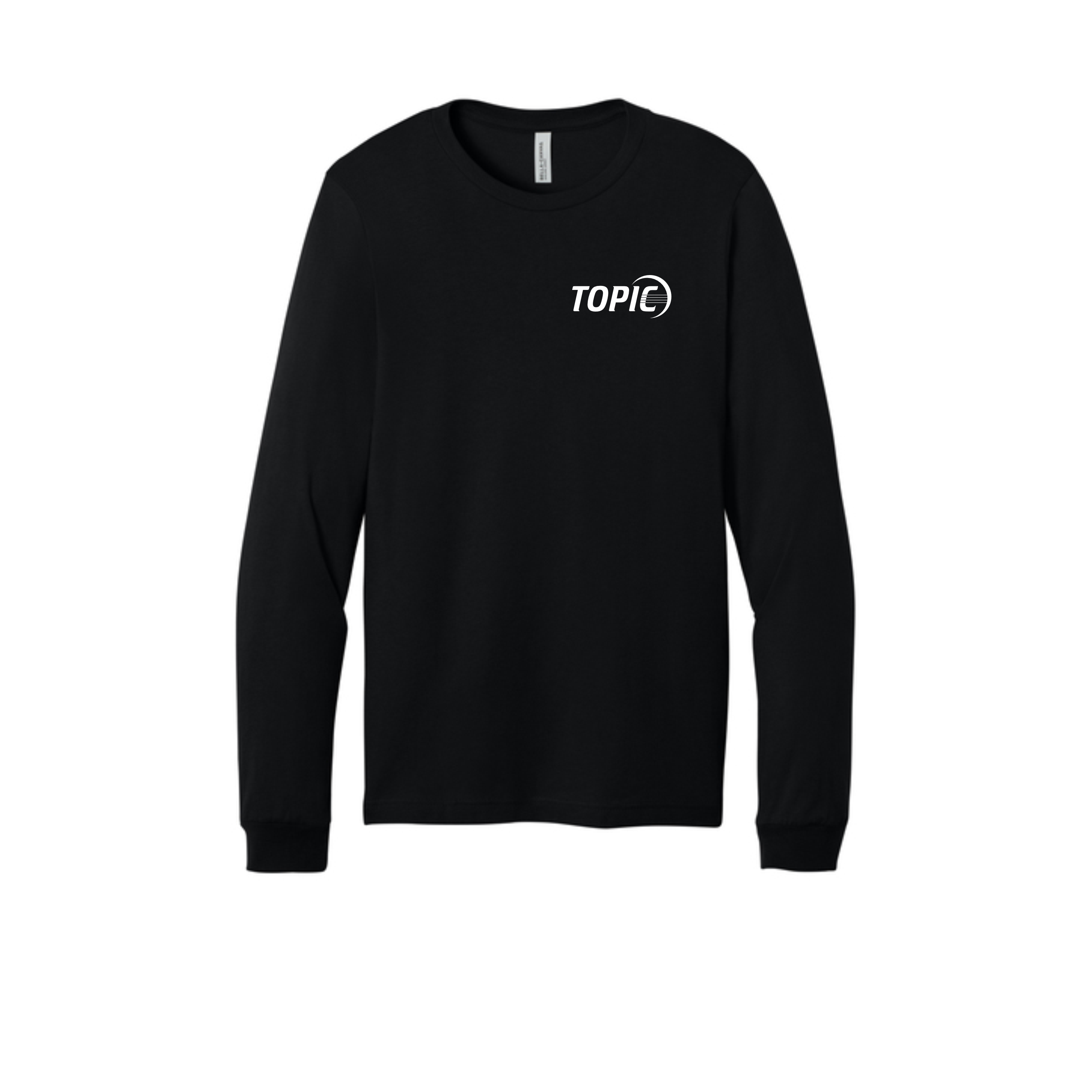 BELLA+CANVAS® Unisex Jersey Long Sleeve Tee Left Chest Print