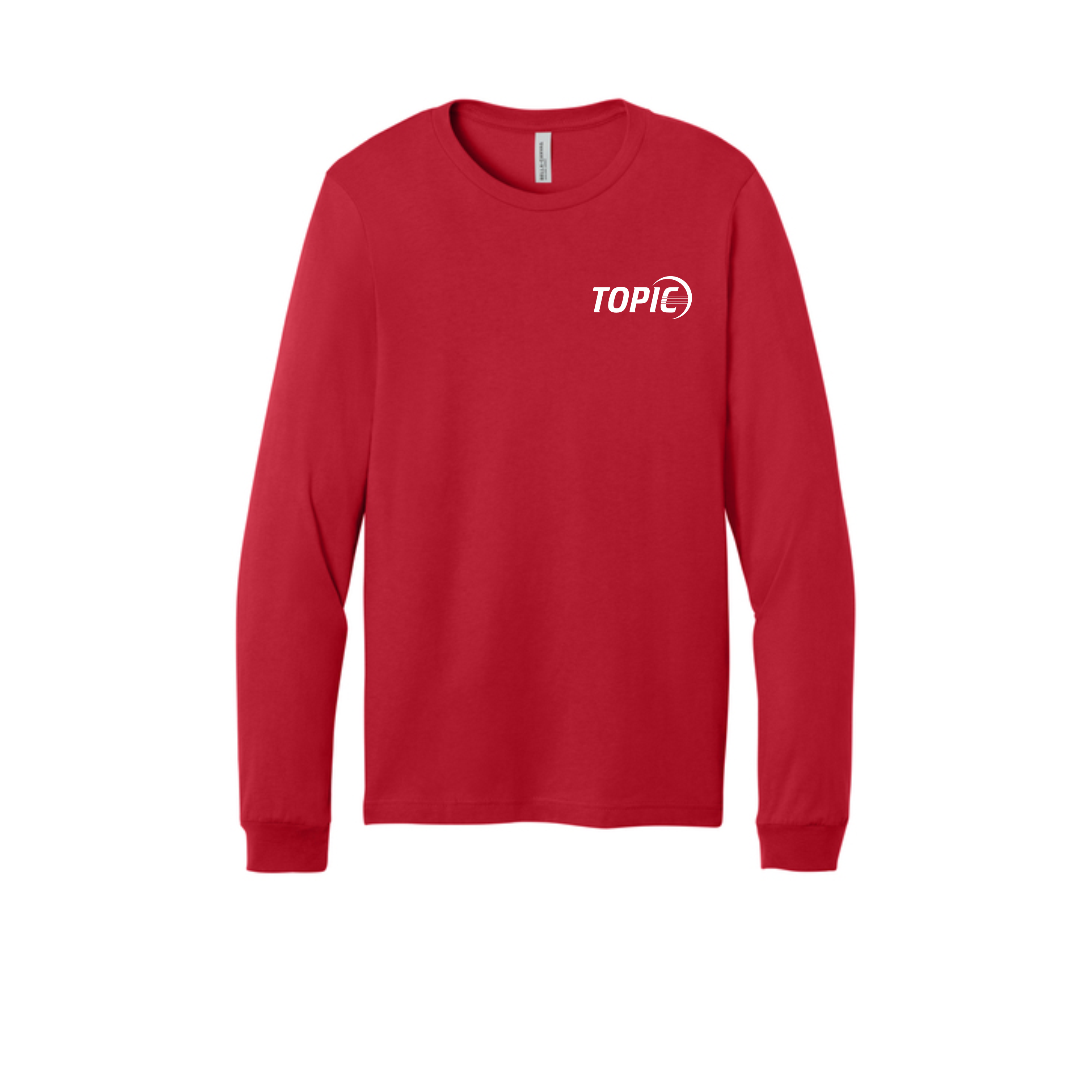 BELLA+CANVAS® Unisex Jersey Long Sleeve Tee Left Chest Print