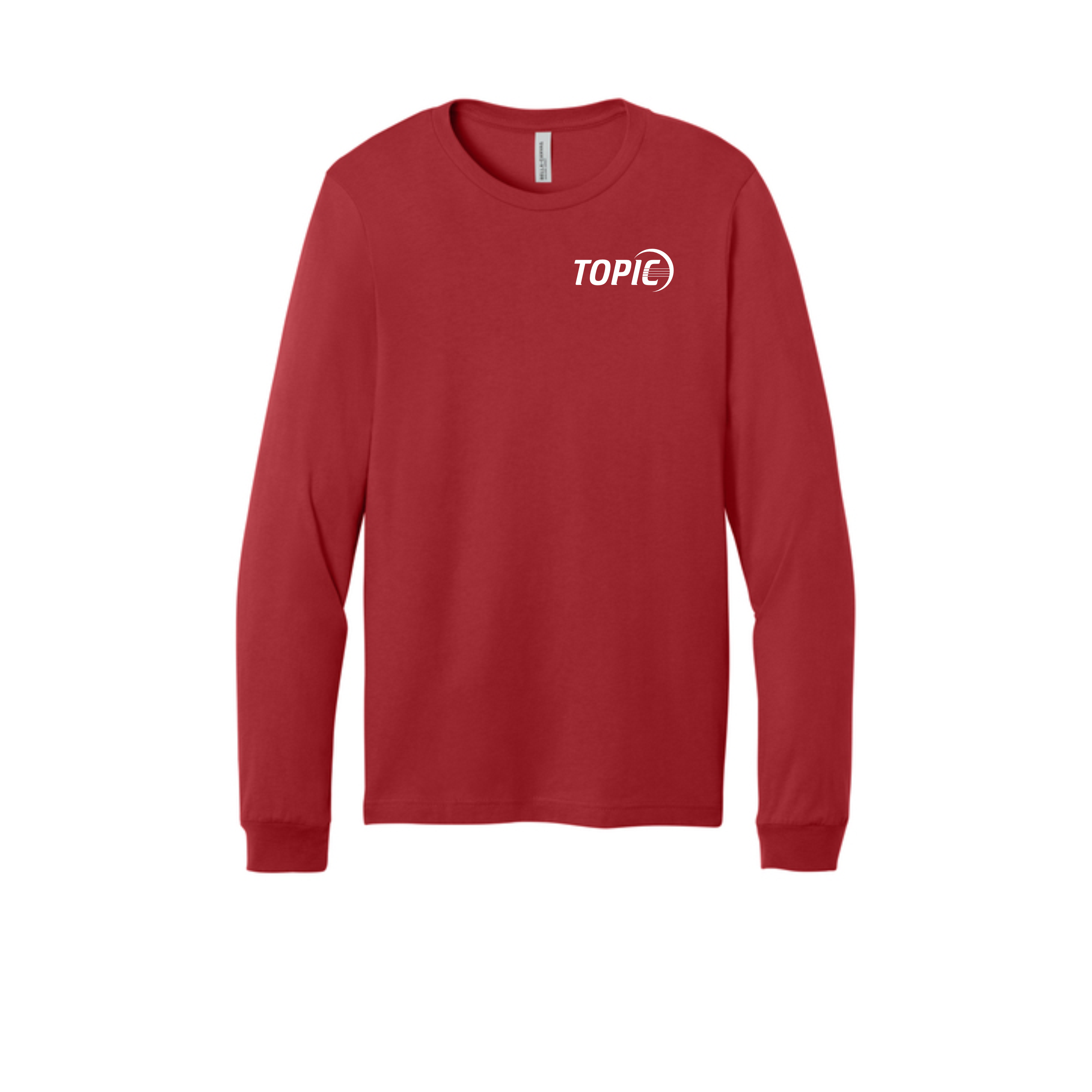 BELLA+CANVAS® Unisex Jersey Long Sleeve Tee Left Chest Print